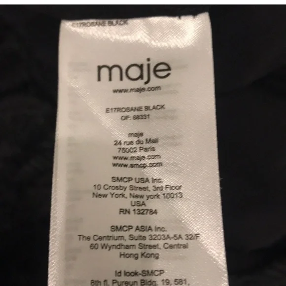 Maje Black Maxi Dress with Bishop Sleeves for Cocktail Events - Picture 5 of 9